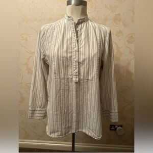 🇬🇧 TOAST striped grandad shirt